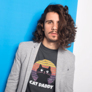 Camisetas estilo retrô CAT DADDY VINTAGE