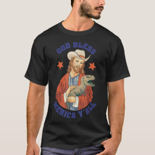 Camisetas EUA Deus Abençoe a América, seus trouxas