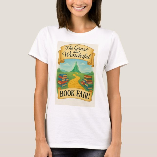 Camisetas Feiras de Livro (Frente)