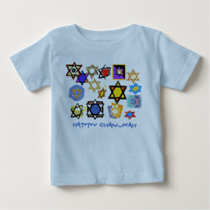 Camisetas FELIZES DE BEBÊ CHANUKKAH - FÉRIAS ALT