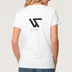 Camisetas femininas com decote em V