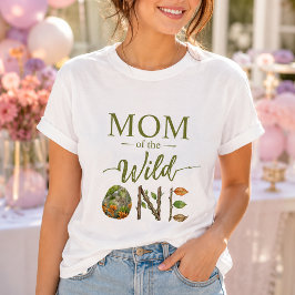 Camisetas femininas de aniversário da Mãe do Selva