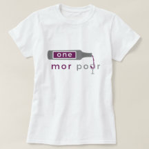 camisetas femininas de One Mor Pour