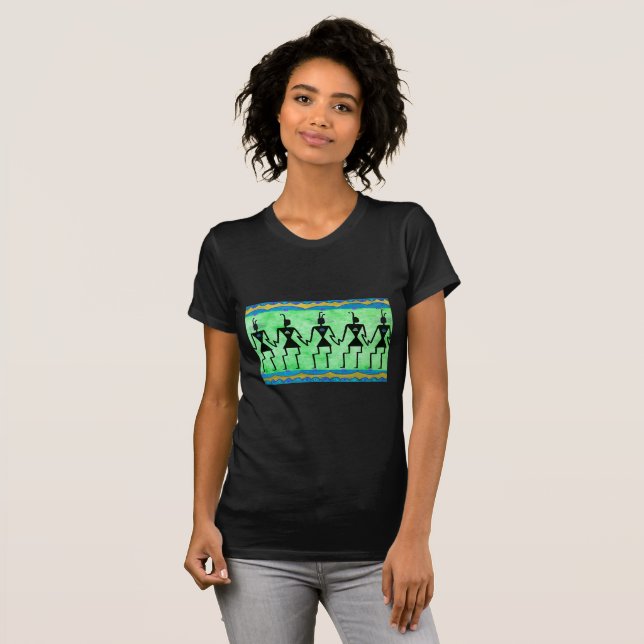 Camisetas femininas Hohokum (Frente Completa)