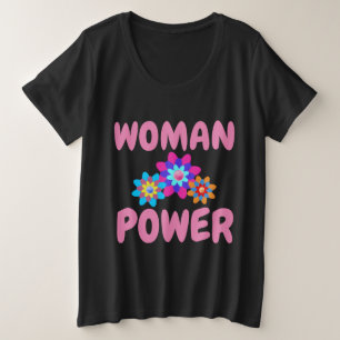 Camisetas femininas PODER DA MULHER