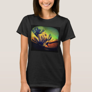 Camisetas Floral de Vista de Sunset