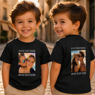 Camisetas Frente e Verso, Foto e Texto Personaliza
