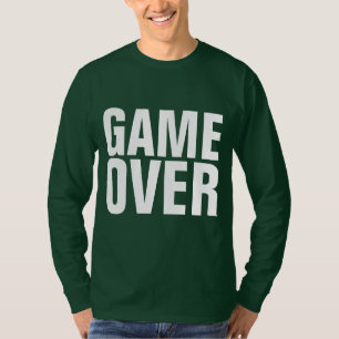 Camisetas GAME OVER para HOMENS noivado