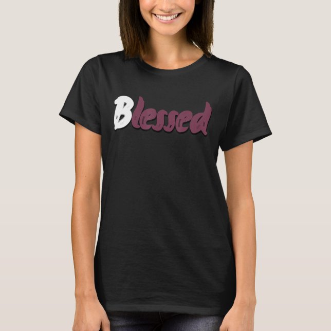Camisetas Gráficas Blessed Drippng Sneaker Match 1 (Frente)