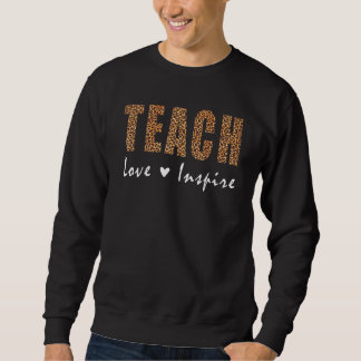 Camisetas Gráficas de Professora de Leopardo para