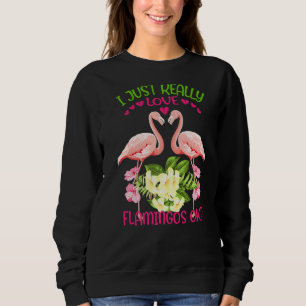 Camisetas Gráficas Flamingo Rosa Novelty T Shirts
