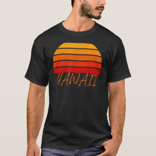 Camisetas Gráficas Hawaii Para Mulheres Homens HI