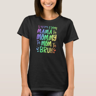 Camisetas Gráficas Mães Com 20 Dólares Unisex Colo