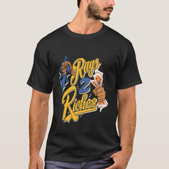 Camisetas Gráficas Rag 2 Rich Sneaker Match 350 V2 (Frente)
