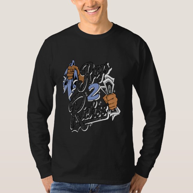 Camisetas Gráficas Rag 2 Sneaker Rico Matriz 5 Ore (Frente)
