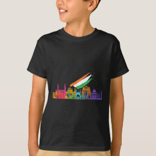 Camisetas Gráfico do Dia da Independência Viagem Í