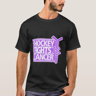 Camisetas Hockey Fights Cancer Adulto Uni Clic Fit