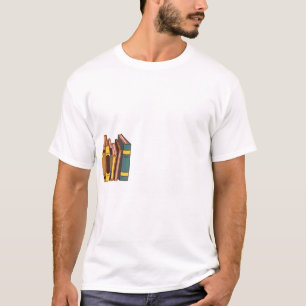 Camisetas homens e caixa université