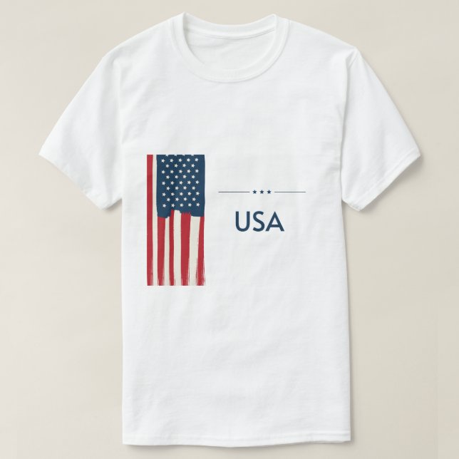 Camisetas homens eua  (Frente do Design)