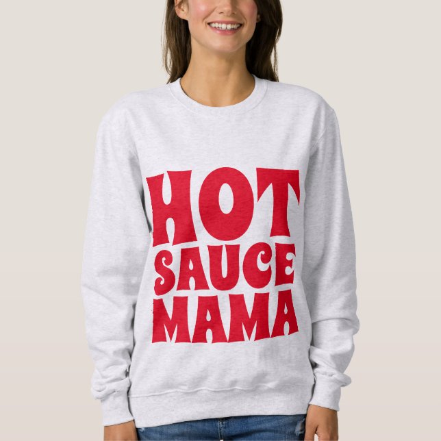 Camisetas HOT SAUCE MAMA MOM (Frente)