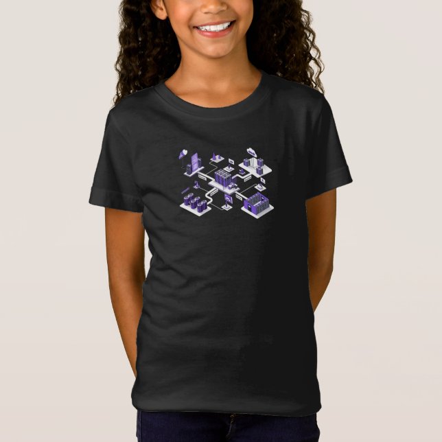 camisetas infantis elegantes (Frente)