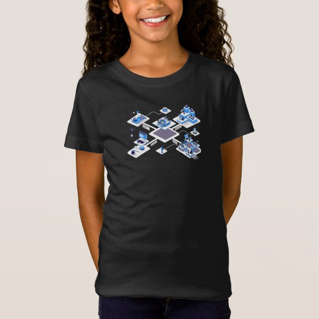 camisetas infantis elegantes (Frente)