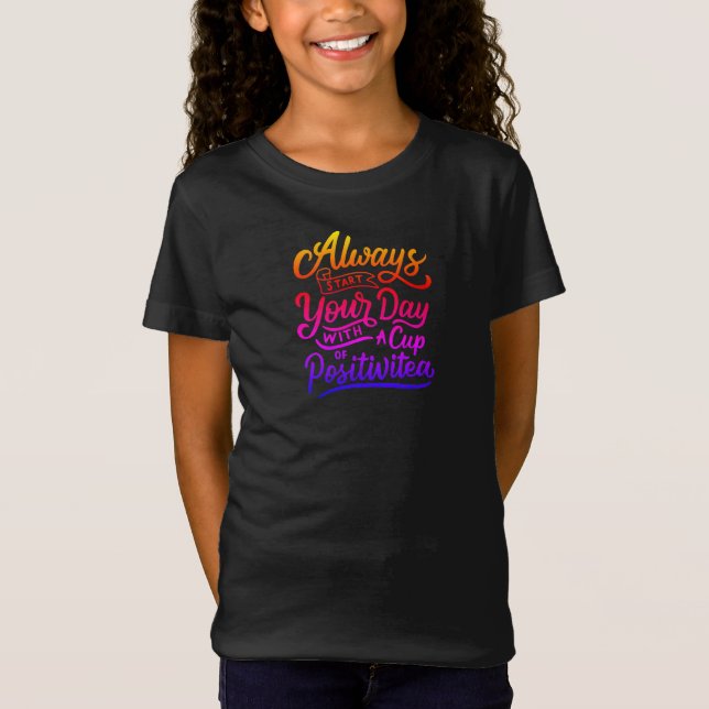 camisetas infantis elegantes (Frente)
