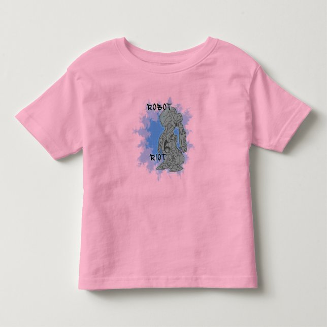 Camisetas Infantis Robot Riot 14 (Frente)