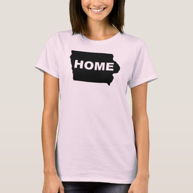 Camisetas Iowa Casa Longe do Estado (Frente)
