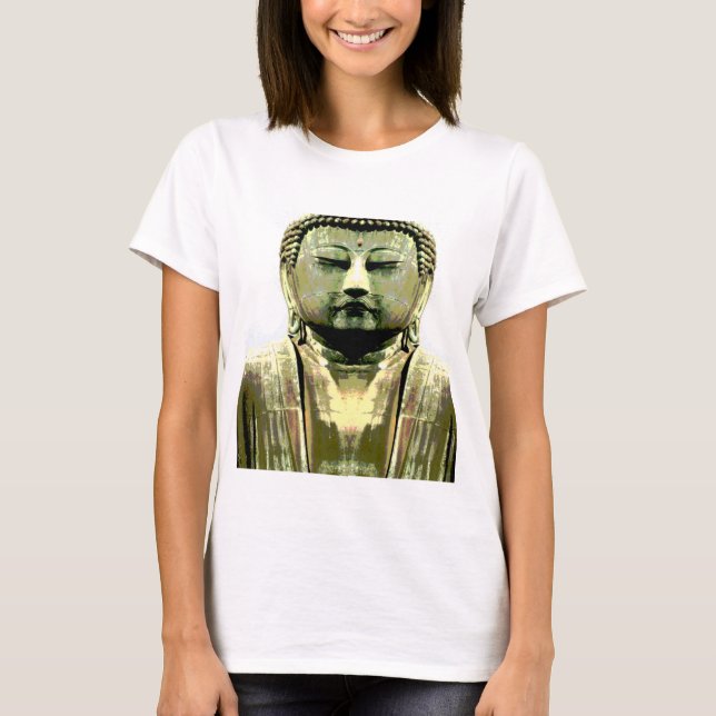 camisetas japonesas do buda (Frente)
