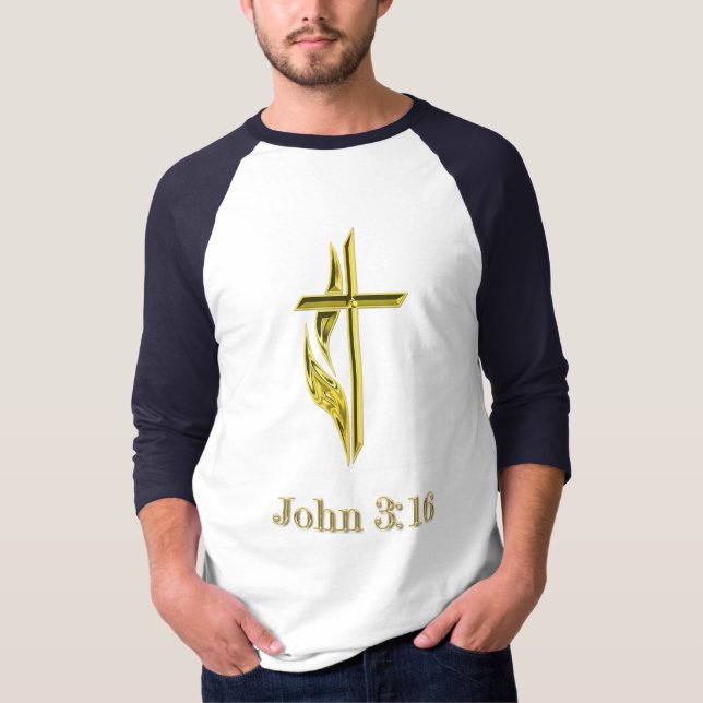 camisetas John 3:16 (Frente)
