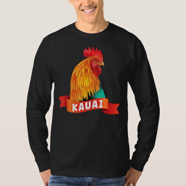 Camisetas Kauai Chicken Rooster Vintage Style Gard (Frente)