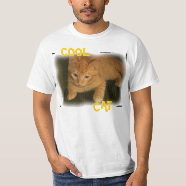 Camisetas Kitty "COOL CAT" (Frente)