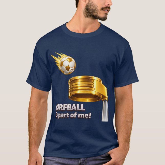 camisetas korfball masculinas (Frente)