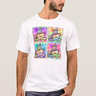 Camisetas Leves - Cachorro Quente Pop Art com Bata