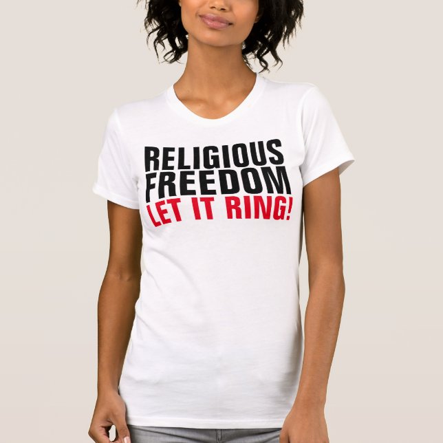 Camisetas LIBERDADE RELIGIOSA (Frente)