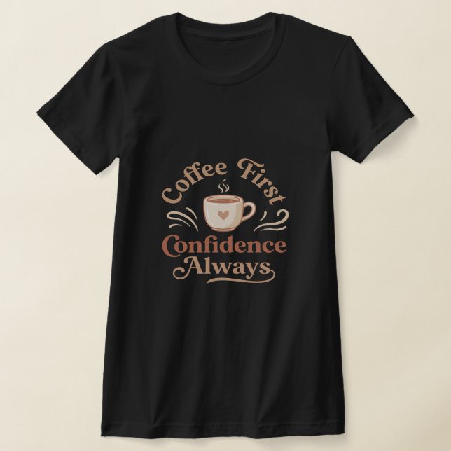 Camisetas mais vendidas Confiança no Café (Postura )