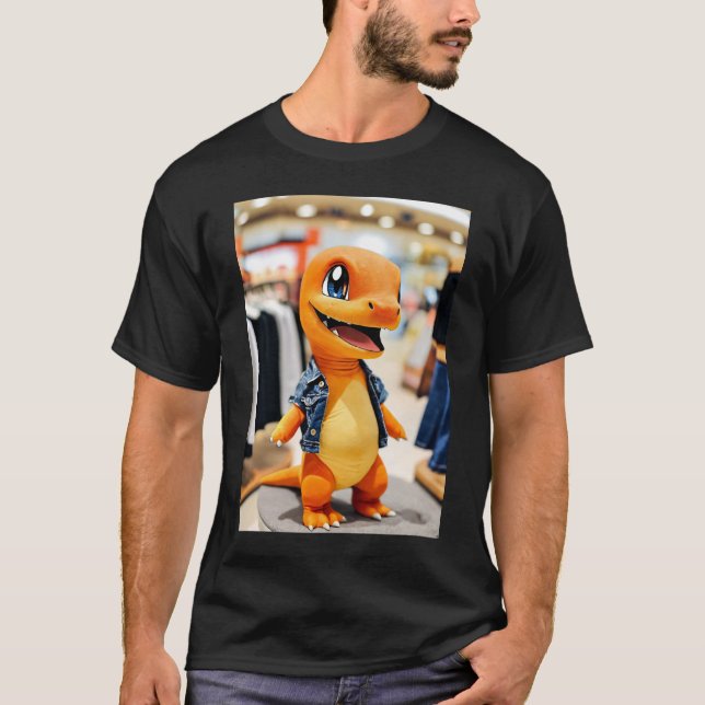 "Camisetas Maravilhosas: Dino T-Shirt Bonanza!" (Frente)