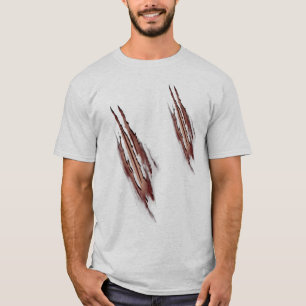 Camisetas más do ataque do homem-lobo