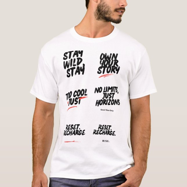 Camisetas masculinas (Frente)