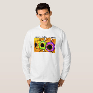 Camisetas Masculinas com desenhos de Capoeira
