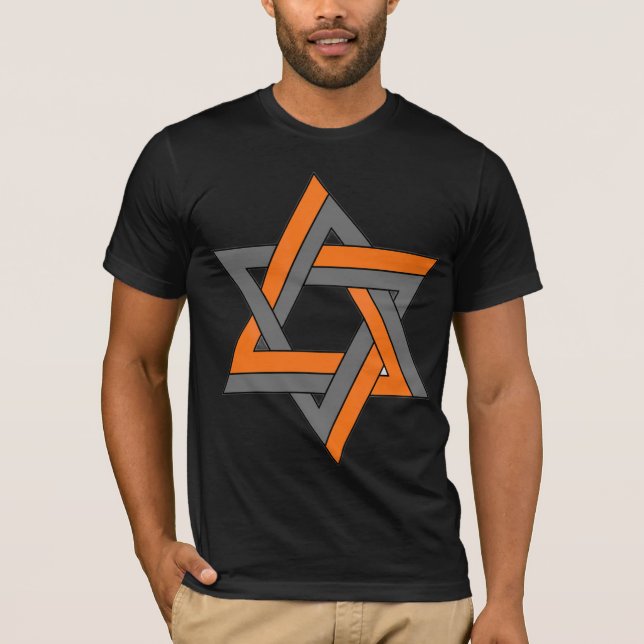 Camisetas masculinas com design de ilusão óptica a (Frente)