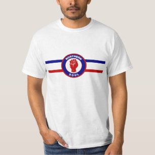 Camisetas masculinas do norte da alma RWB