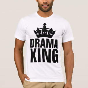 Camisetas masculinas DRAMA KING