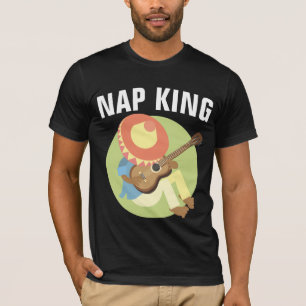 Camisetas masculinas engraçadas NAP KING