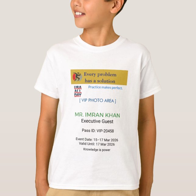 Camisetas masculinas infantis | Aniversário | Pers (Frente)