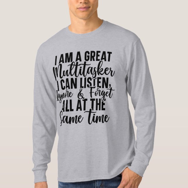 Camisetas masculinas personalizadas e engraçadas (Frente)