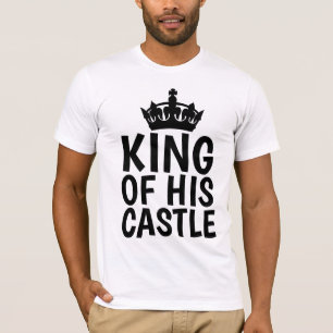 CAMISETAS MASCULINAS REI DO SEU CASTELO