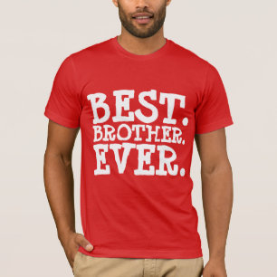 Camisetas MELHOR IRMÃO DE TODOS OS TEMPOS