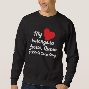 Camisetas Meu Coração pertence a Jesus Queso Rita'